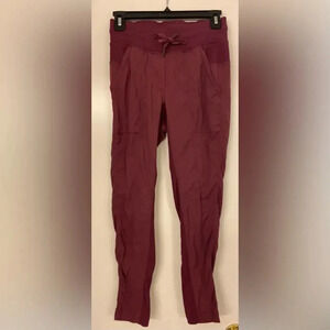 Lululemon Street to Studio Pant Burgundy Size 2